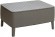 Комплект мебели SALEMO SET (Салемо сет) цвет графит с двухместным диваном из пластика под фактуру искусственного ротанга
