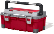 Ящик для инструментов MASTER PRO TOOLBOX 22(24L) красного цвета из пластика