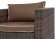 Кресло серии LAGUNA (Лагуна) AF-2032 коричневое из плетеного искусственного ротанга