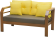 Комплект мебели угловой серии PERFEKTO (Перфекто) на 9 персон коричневого цвета из алюминия и дерева ироко