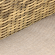 Лаунж зона MARITA (Марита) на 5 персон с трехместным диваном бежевого цвета из плетеного искусственного ротанга