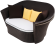 Лаунж зона MAURICIO (Маурисио) на 6 персон с двухместными диванами из плетеного искусственного ротанга цвет коричневый