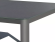 Стол обеденный LUCCA (Лукка) 160х90 графит из алюминия