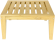 Комплект мебели угловой серии ADRIATIKA (Адриатика) на 5 персон светло-коричневого цвета из дерева тика