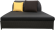 Угловой модульный комплект на 8 персон GRACIA (Грасия) из плетеного искусственного ротанга цвет темно-коричневый