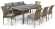 Комплект мебели SANTARA (Сантара) T365/S65/Y380B на 6 персон со столом 190х100 бежевый из искусственного ротанга