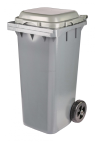 Контейнер для мусора Эконом с колесами размером 58х48х97 из пластика