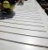 Стол обеденный серии ТОСКАНА 217-277х100 раскладной серый из алюминия под фактуру дерева