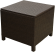 Комплект мебели CORONA XL (Корона) на 9 персон коричневый из искусственного ротанга