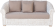 Лаунж зона DOMINGA (Доминга) на 5 персон с трехместным диваном из плетеного натурального ротанга цвет бежевый