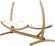 Кровать-качели L.I.J. CRAFTS коричневого цвета из дерева