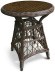 Комплект мебели кофейный серии МОККА LORETO на 2 персоны бронза из искусственного ротанга