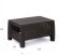 Комплект мебели YALTA SOFA-2 TABLET (Ялта Ротанг-плюс) темно коричневый из пластика под искусственный ротанг