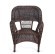 Кресло GIZA MEDISON (Гиза Мэдисон) коричневое из искусственного ротанга