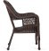 Кресло GIZA MEDISON (Гиза Мэдисон) коричневое из искусственного ротанга