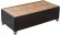 Лаунж зона PURIARTHA (Пуриарта) на 4 персоны со столом 120 х 60 темно-коричневого цвета из плетеного искусственного ротанга