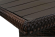 Комплект мебели угловой ДЖУДИ БРАУН AF-20201 коричневый на 6 персон со столом 145х74 из искусственного ротанга