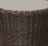 Комплект мебели угловой ГЛЯССЕ на 5 персон коричневого цвета из искусственного ротанга