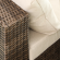 Комплект мебели беседка CHILL (Чилл) на 6 персон коричневый из искусственного ротанга