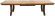 Стол обеденный раскладной BIG BONGA (Биг Бонга) 300/345/390см коричневого цвета из дерева ироко