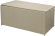 Ящик сундук для хранения подушек Lopes (Лопес) 148х72х64 см из плетеного искусственного ротанга цвет белый