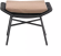 Комплект мебели серии BALEA (Балеа) на 2 персоны черного цвета из искусственного ротанга