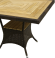 Комплект мебели PALMA (Палма) на 4 персоны коричневый из искусственного ротанга