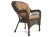 Кресло GIZA MEDISON PREMIUM (Гиза Мэдисон) коричневое из искусственного ротанга