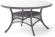Стол серии SEVILLA (Севилла) D130 серый из искусственного ротанга