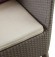 Комплект мебели SALEMO SET 3 (Салемо сет) коричневый из пластика под фактуру искусственного ротанга