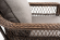 Кресло серии ГРАНД ЛАТТЕ коричневое из искусственного ротанга