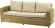 Комплект мебели CLAUDIA (Клавдия) на 7 персон со столом 180х110 соломенный из искусственного ротанга