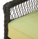 Лаунж зона MARIVA на 5 персон цвет коричневый с трехместным диваном из плетеного искусственного ротанга