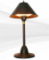 Электрический напольный обогреватель HUGETT TABLETOP BROWN (Хогетт Тейблтоп) цвет коричневый