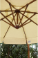 Зонт для кафе MAESTRO 350 круглый бежевый на боковой опоре 