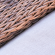 Диван двухместный DANNA (Данна) коричневый из плетеного искусственного ротанга