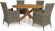Кресло серии NINJA (Ниндзя) из плетеного искусственного ротанга коричневый