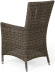 Кресло серии NINJA (Ниндзя) из плетеного искусственного ротанга коричневый