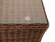 Столик журнальный серии КАПУЧИНО 110х66 коричневый из искусственного ротанга