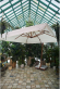 Зонт для кафе MAESTRO LUX 350 квадратный бежевый на боковой опоре