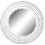 Круглое зеркало MARINO в белом глянце